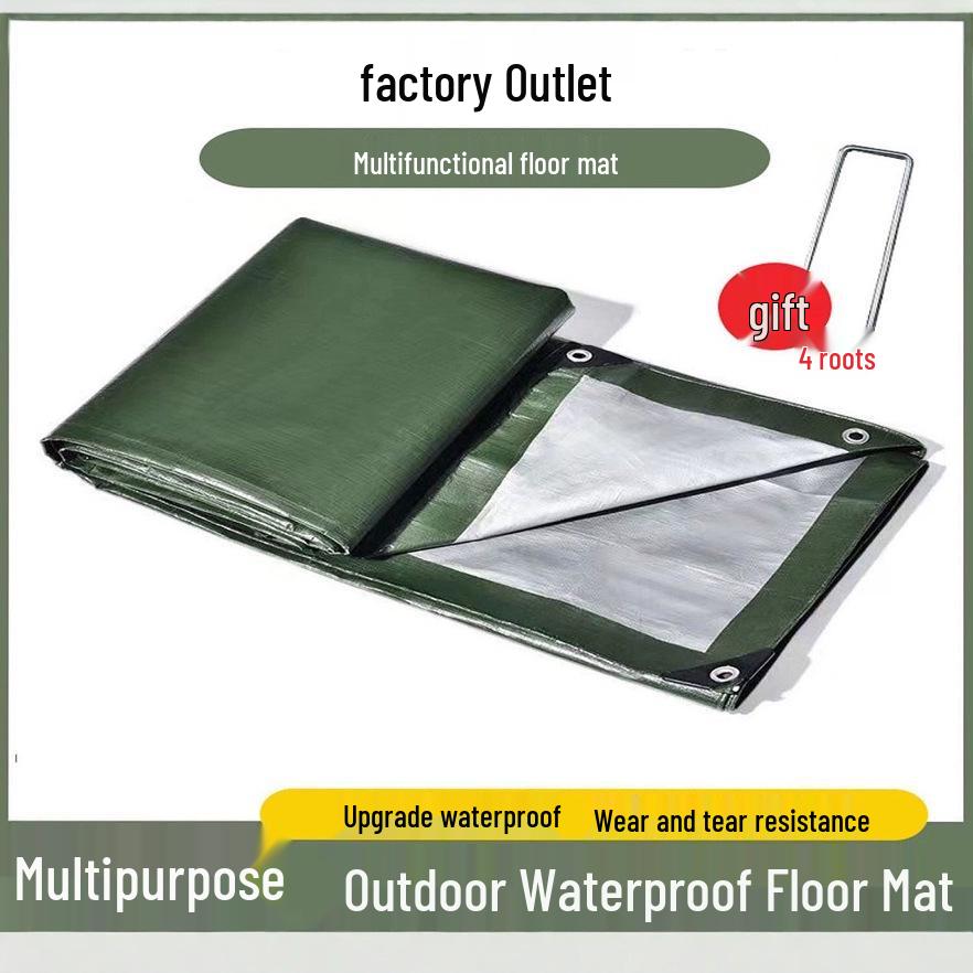 Утолщенный уличный водонепроницаемый коврик для пикника - Портативная влагостойкая подстилка для кемпинга и палаток
Утолщенный уличный водонепроницаемый коврик для пикника - Портативная влагостойкая подстилка для кемпинга и палаток