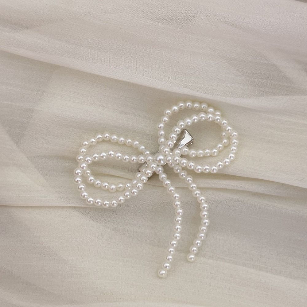 Y2k Pearl Bowknots Hairpins Sweet Duck Billed Clip Harajuku Butterfly Hair Clip For Women Girls B
Y2k Pearl Bowknots Hairpins Sweet Duck Billed Clip Harajuku Butterfly Hair Clip For Women Girls B