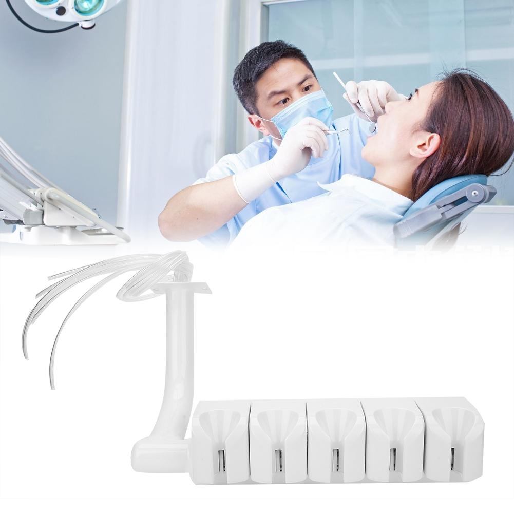 Dental Handpiece Rack 5Seat Handpiece Holding Stand Rack Dental Chair Accessory
Dental Handpiece Rack 5Seat Handpiece Holding Stand Rack Dental Chair Accessory