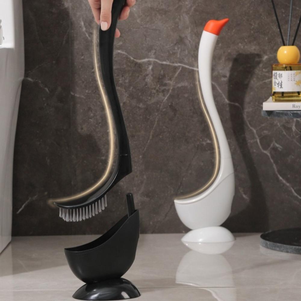 Cartoon Long Handle Toilet Brush Dense Bristle Head Toilet Brush Holder Toilet Plunger Bathroom
Cartoon Long Handle Toilet Brush Dense Bristle Head Toilet Brush Holder Toilet Plunger Bathroom