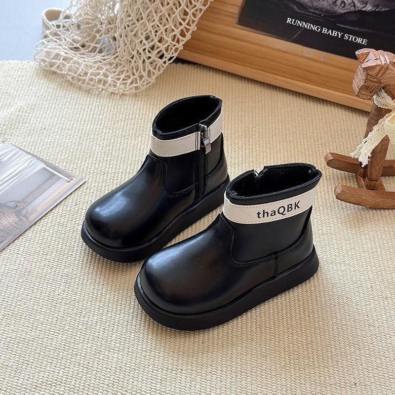 British Style Chimney Boots for Kids Girls Designer White Neckband Children Boys Snow Boots Side Zipper Plush Shoes I09253 23 чорний
British Style Chimney Boots for Kids Girls Designer White Neckband Children Boys Snow Boots Side Zipper Plush Shoes I09253 23 чорний