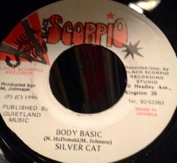7inch Record SILVER CAT - Body Basic NONE Black Scorpio 1996 Jamaica Reggae, Ska & Dub Used
7inch Record SILVER CAT - Body Basic NONE Black Scorpio 1996 Jamaica Reggae, Ska & Dub Used