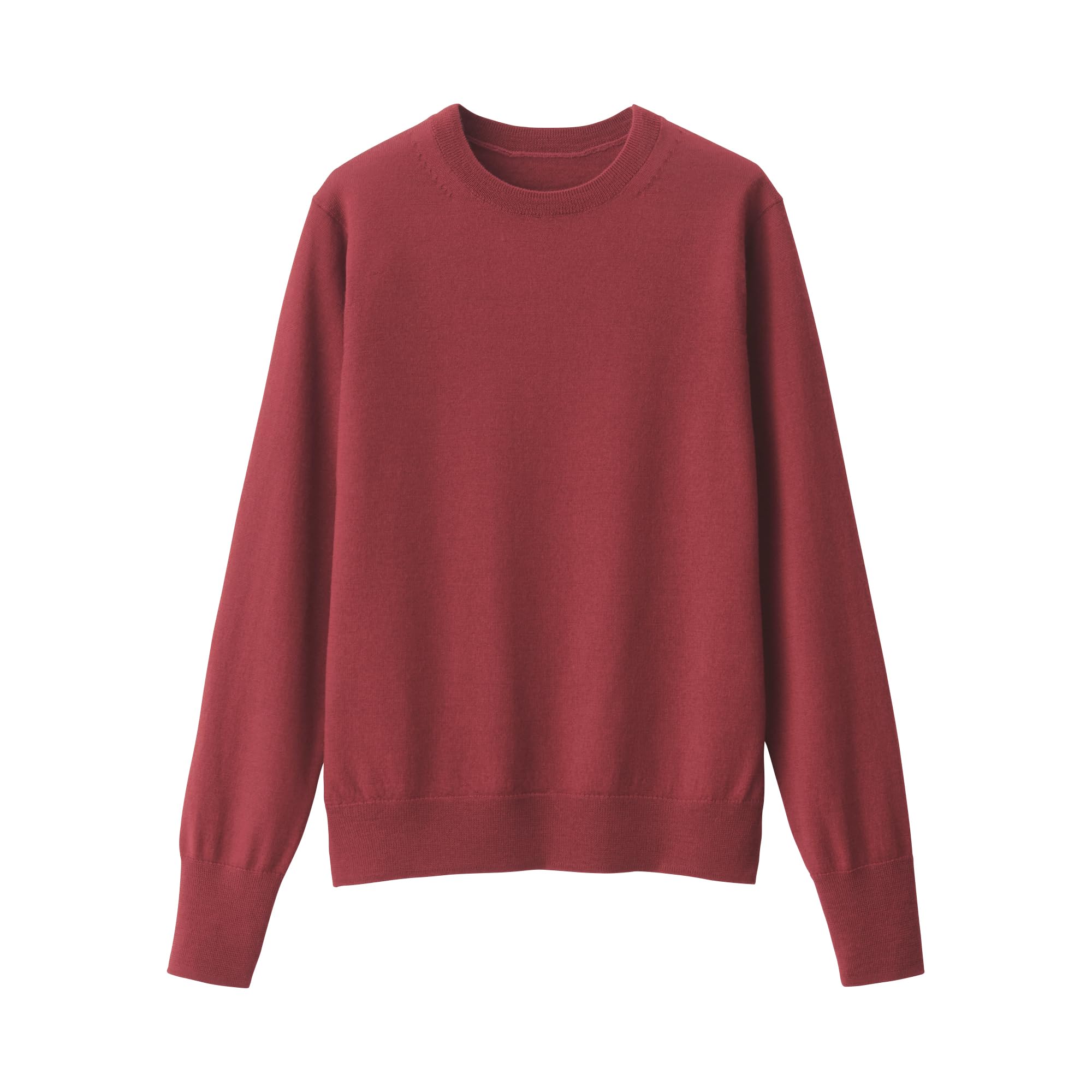 MUJI Women s Washable Wool High Gauge Crew Neck Sweater Women s BAC11A4A Burgundy Women s S
MUJI Women s Washable Wool High Gauge Crew Neck Sweater Women s BAC11A4A Burgundy Women s S