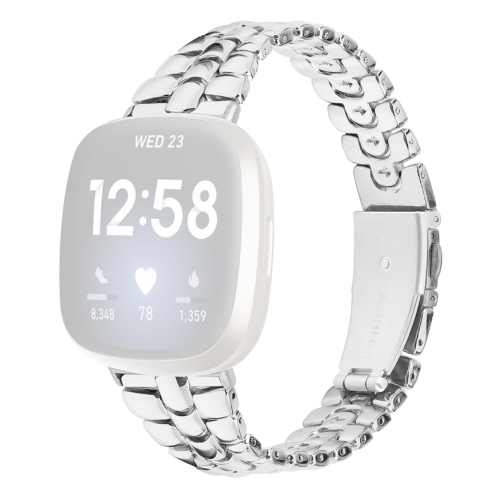 For Fitbit Versa 3/Sense Replacement Strap Stylish Alloy Smart Watch Band Silver
For Fitbit Versa 3/Sense Replacement Strap Stylish Alloy Smart Watch Band Silver