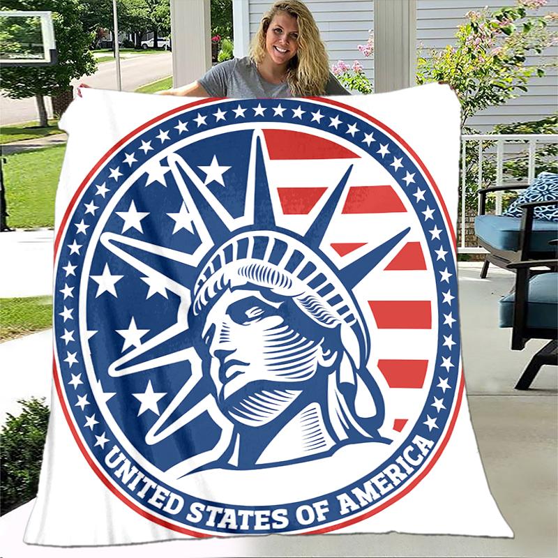 1pc Statue of Liberty, USA blanket, al season lightweigh Poster blanket home office outdoor nap multifunc Poster blanketional blanket 80cm x 120cm
1pc Statue of Liberty, USA blanket, al season lightweigh Poster blanket home office outdoor nap multifunc Poster blanketional blanket 80cm x 120cm