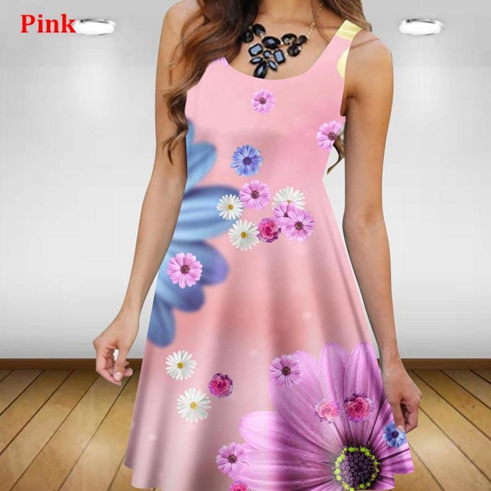Plant Flowers 3D Printed Women Dress Elegant Sweet Casual Sleeveless A-Line Dresses Oversized Summer Sexy Clothing Sundress 6XL
Plant Flowers 3D Printed Women Dress Elegant Sweet Casual Sleeveless A-Line Dresses Oversized Summer Sexy Clothing Sundress 6XL