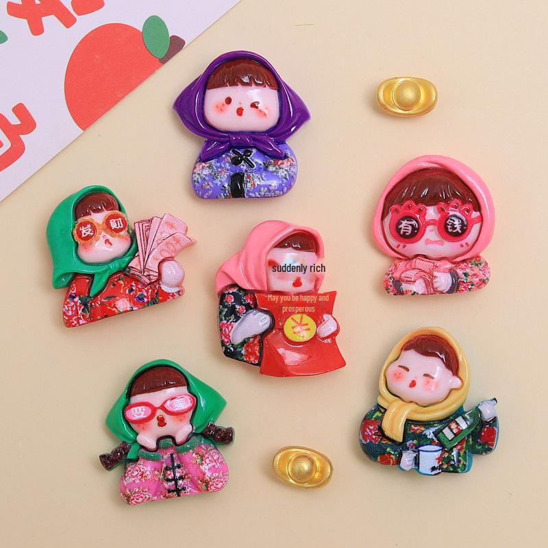 Colorful Flower Jacket Cartoon Girl Resin Accessories for DIY Jewelry, Hairpin, Shoe Buckle, and Creative Projects.
Colorful Flower Jacket Cartoon Girl Resin Accessories for DIY Jewelry, Hairpin, Shoe Buckle, and Creative Projects.