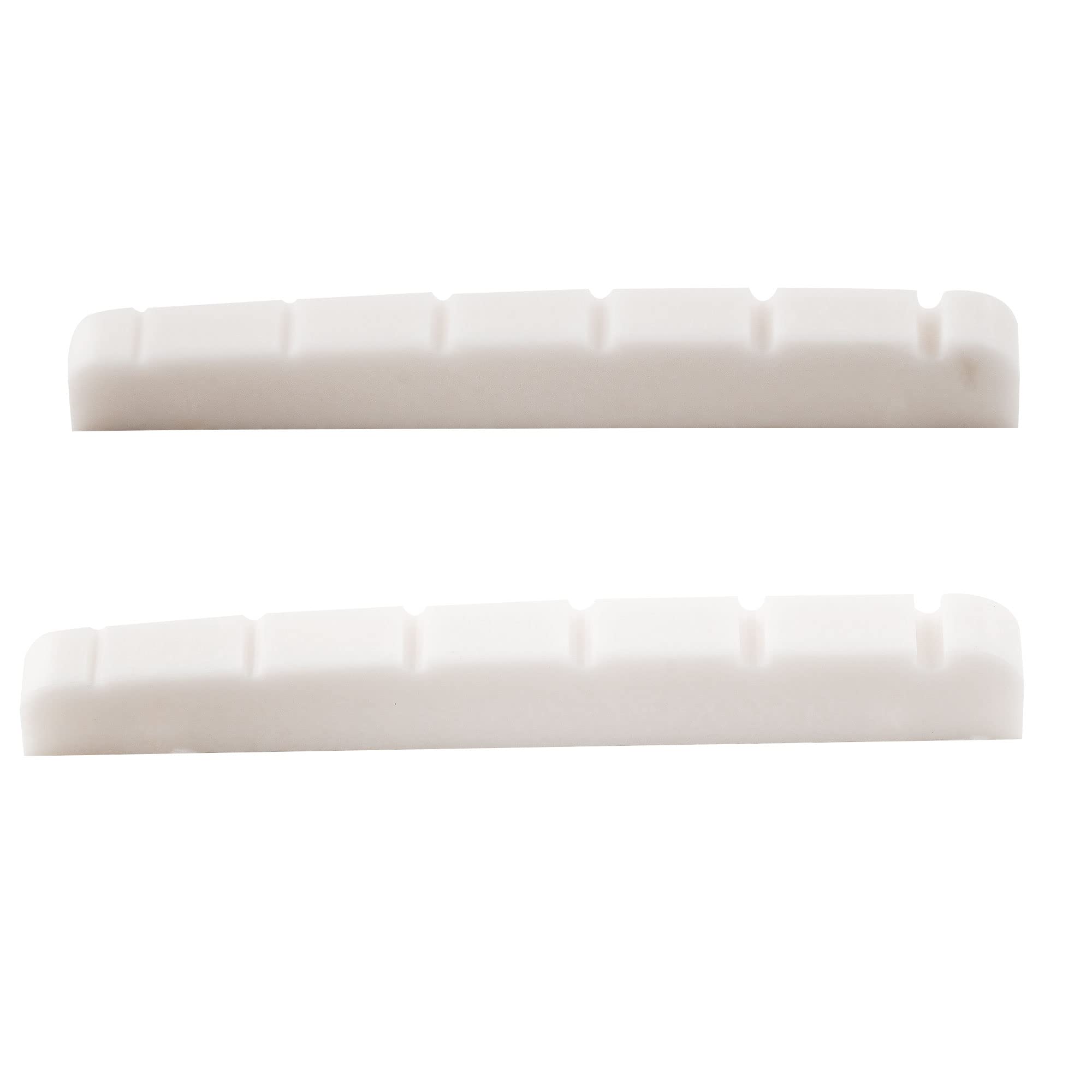 Musiclily Pro Urea Plastic 42mm String Grooved Nut for Flat White of 6-String Stratocaster, Bottom, (Set 2) білий
Musiclily Pro Urea Plastic 42mm String Grooved Nut for Flat White of 6-String Stratocaster, Bottom, (Set 2) білий