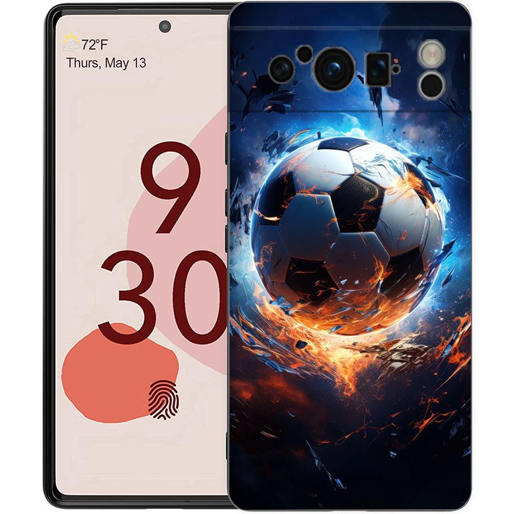 Phone Case For Google Pixel 8 7 6 Pro 8A 7A 6A TPU Shell Soft Silicone Shockproof Black Cover Football Passion Soccer Ball Pixel 8A
Phone Case For Google Pixel 8 7 6 Pro 8A 7A 6A TPU Shell Soft Silicone Shockproof Black Cover Football Passion Soccer Ball Pixel 8A