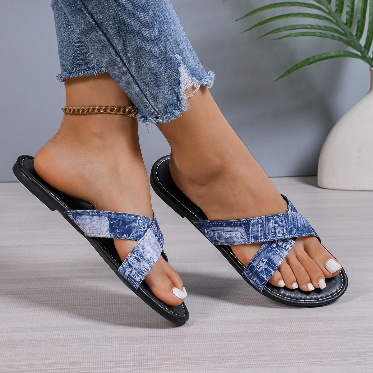 2025 summer flat bottom cross with one-word drag women s new casual outer wear large size foreign trade cool slippers tide 43 синий
2025 summer flat bottom cross with one-word drag women s new casual outer wear large size foreign trade cool slippers tide 43 синий