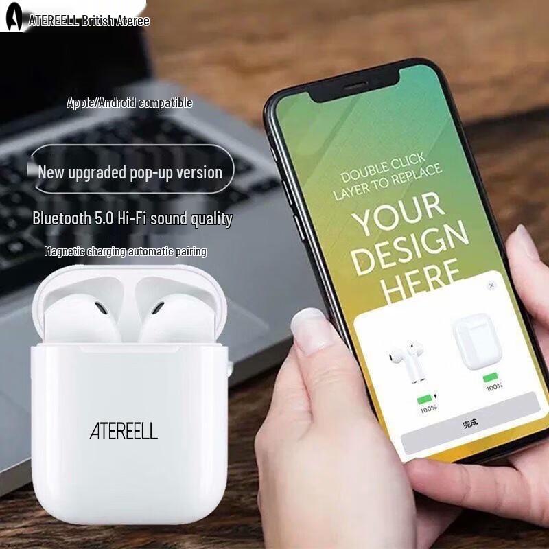 Attrearr A12 True Wireless Bluetooth Earbuds
Attrearr A12 True Wireless Bluetooth Earbuds