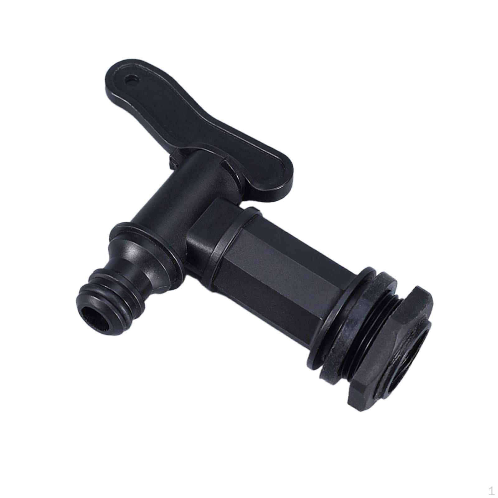 Durable Water Butt Tap Barrel Adapter for Garden Storage - Easy Installation, Black PP Thread Buckle
Durable Water Butt Tap Barrel Adapter for Garden Storage - Easy Installation, Black PP Thread Buckle