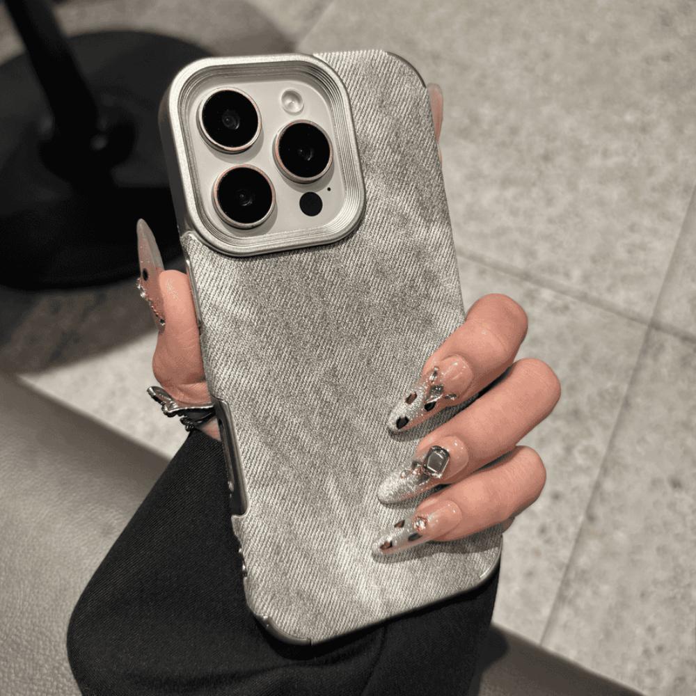Plating Vintage Jeans Case for iPhone 16 15 14 13 12 Pro Max 11 Plus 16Promax Retro Soft Bumper Cowboy Fabric Phone Cover iPhone 15 Pro
Plating Vintage Jeans Case for iPhone 16 15 14 13 12 Pro Max 11 Plus 16Promax Retro Soft Bumper Cowboy Fabric Phone Cover iPhone 15 Pro