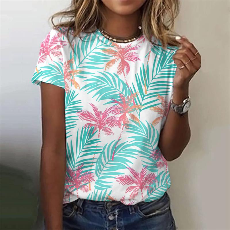 3d printed women s T-shirt, coconut tree print summer casual short sleeve, round neck T-shirt XS
3d printed women s T-shirt, coconut tree print summer casual short sleeve, round neck T-shirt XS