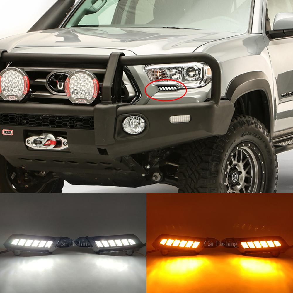 Автомобильные DRL для Toyota Tacoma 2016 2017 2018 2019 2020 2021 2022 светодиодные дневные ходовые огни противотуманные фары бампер вождения указатель поворота
Автомобильные DRL для Toyota Tacoma 2016 2017 2018 2019 2020 2021 2022 светодиодные дневные ходовые огни противотуманные фары бампер вождения указатель поворота