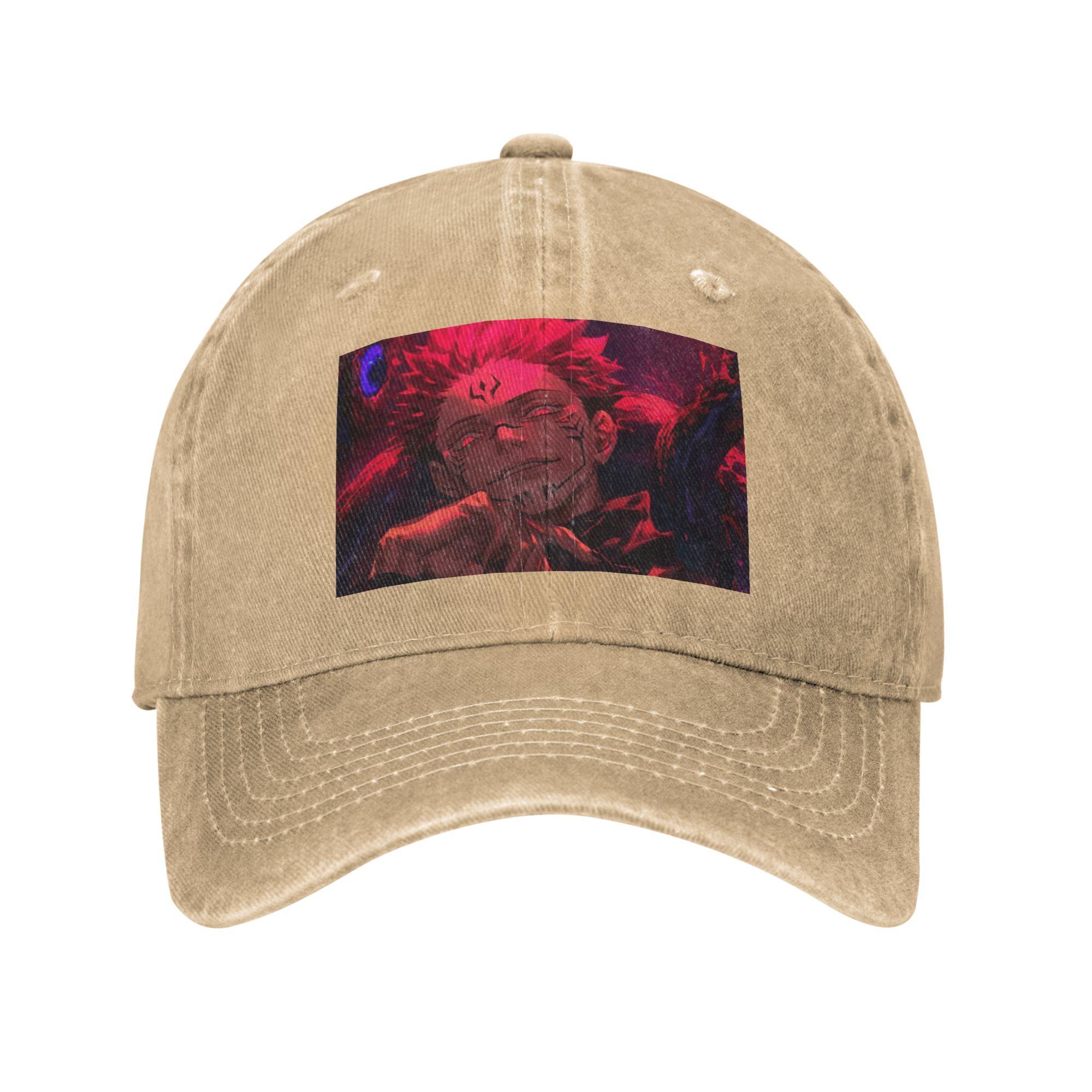Sukuna RyoUnisex - Jujutsu Kaisen Washed Denim Cap Casual Baseball Caps Adjustable Hat Summer Unisex Baseball Hats One Size
Sukuna RyoUnisex - Jujutsu Kaisen Washed Denim Cap Casual Baseball Caps Adjustable Hat Summer Unisex Baseball Hats One Size