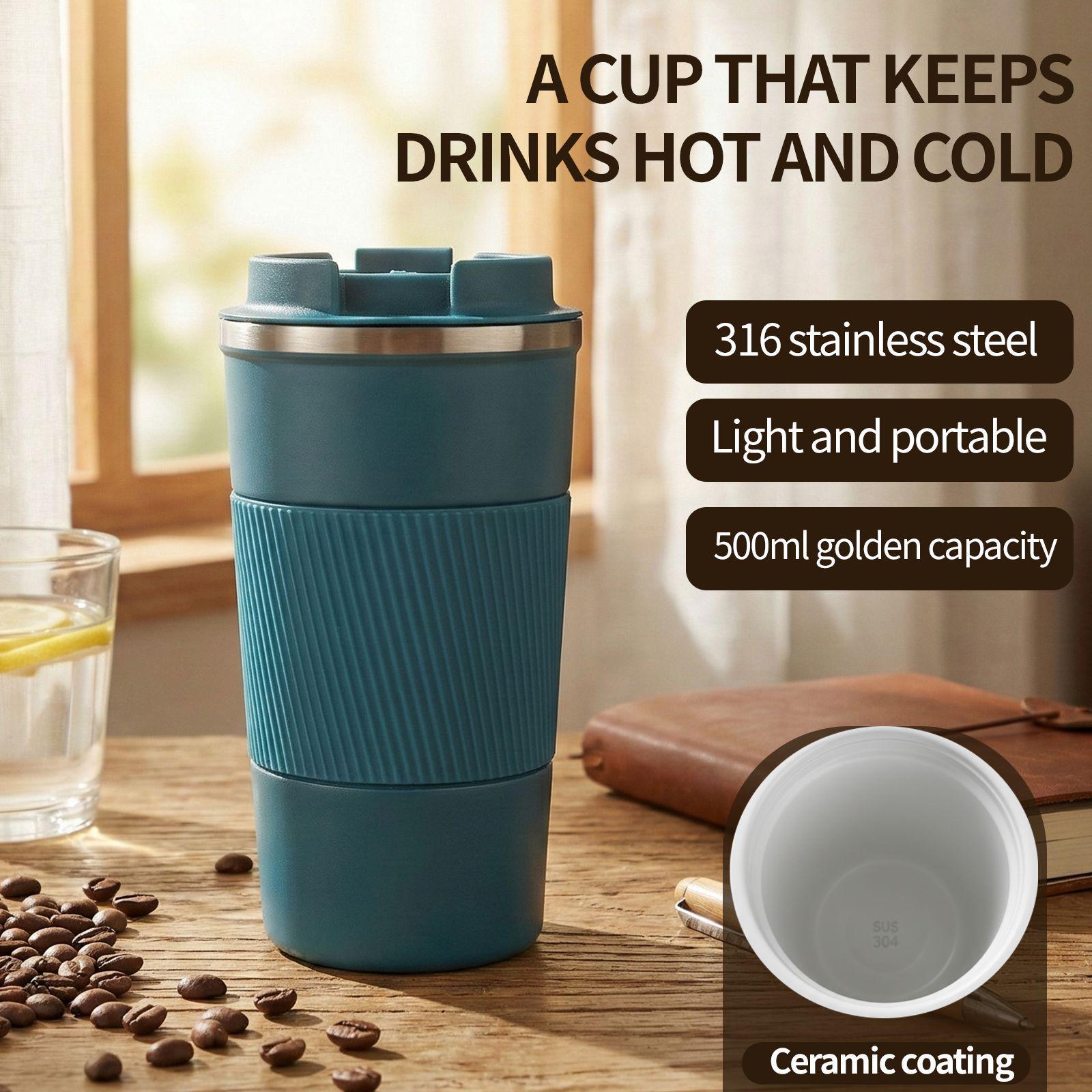 High-Quality Thermos Cup - Stylish Birthday Gift for Men, Women, and Students 500ml павлин голубой
High-Quality Thermos Cup - Stylish Birthday Gift for Men, Women, and Students 500ml павлин голубой