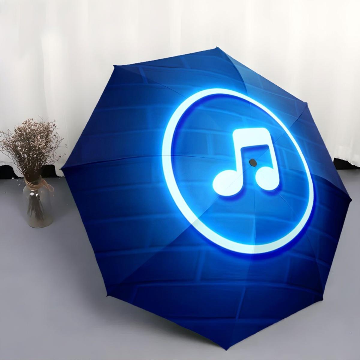 Automatic Open/Close Umbrella with Glowing Music Note - Compact Folding Umbrella, Portable Travel Umbrella with One-Touch Butt (as the picture,Iron&8K)
Automatic Open/Close Umbrella with Glowing Music Note - Compact Folding Umbrella, Portable Travel Umbrella with One-Touch Butt (as the picture,Iron&8K)