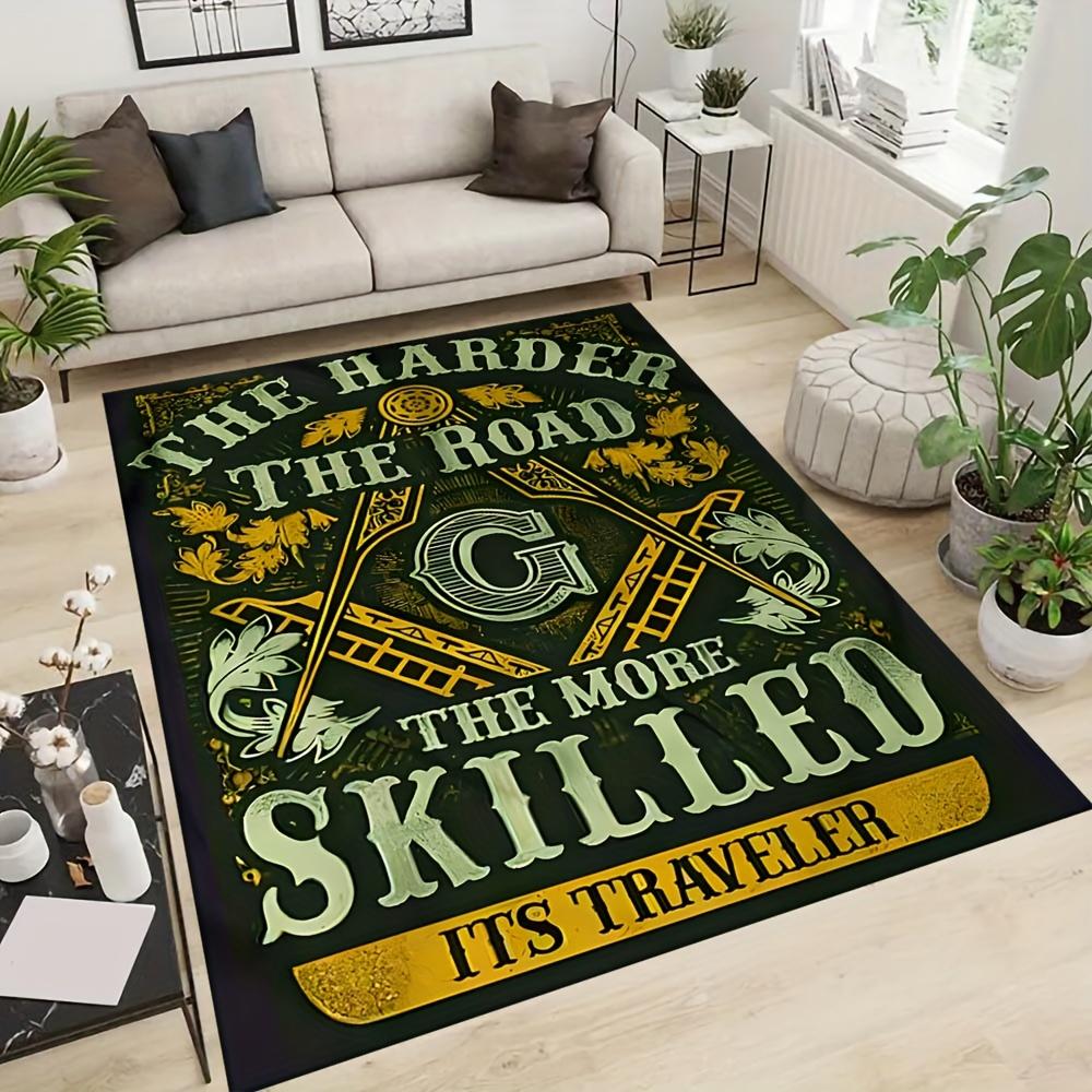 1pc Illuminati Pattern Carpet, Area Rug For Living Room Bedroom Room Bed Chair Laundry Entryway Corridor Yard Non-slip Outdoor Camping Rug F 60cm by 90cm
1pc Illuminati Pattern Carpet, Area Rug For Living Room Bedroom Room Bed Chair Laundry Entryway Corridor Yard Non-slip Outdoor Camping Rug F 60cm by 90cm