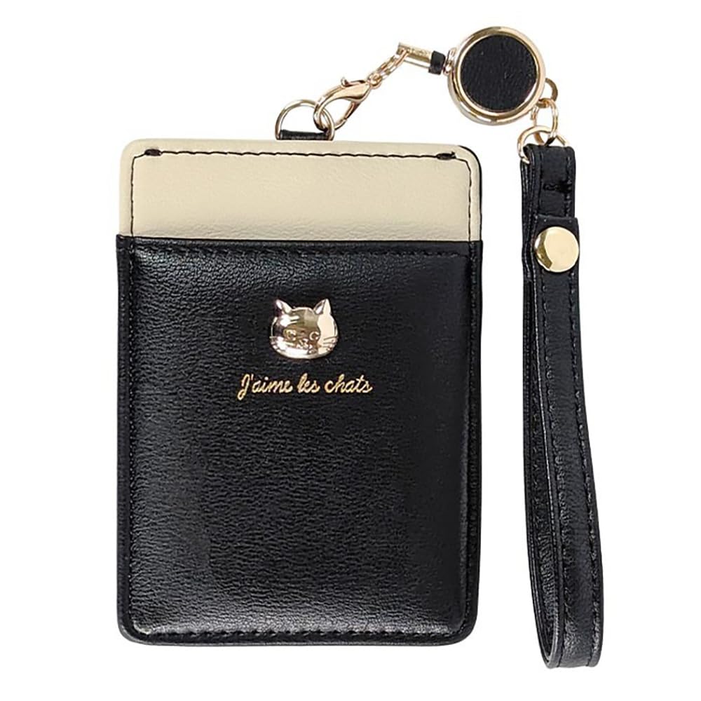 Aldi Pass Case with Reel, Cat Emblem, PAS2, Black
Aldi Pass Case with Reel, Cat Emblem, PAS2, Black