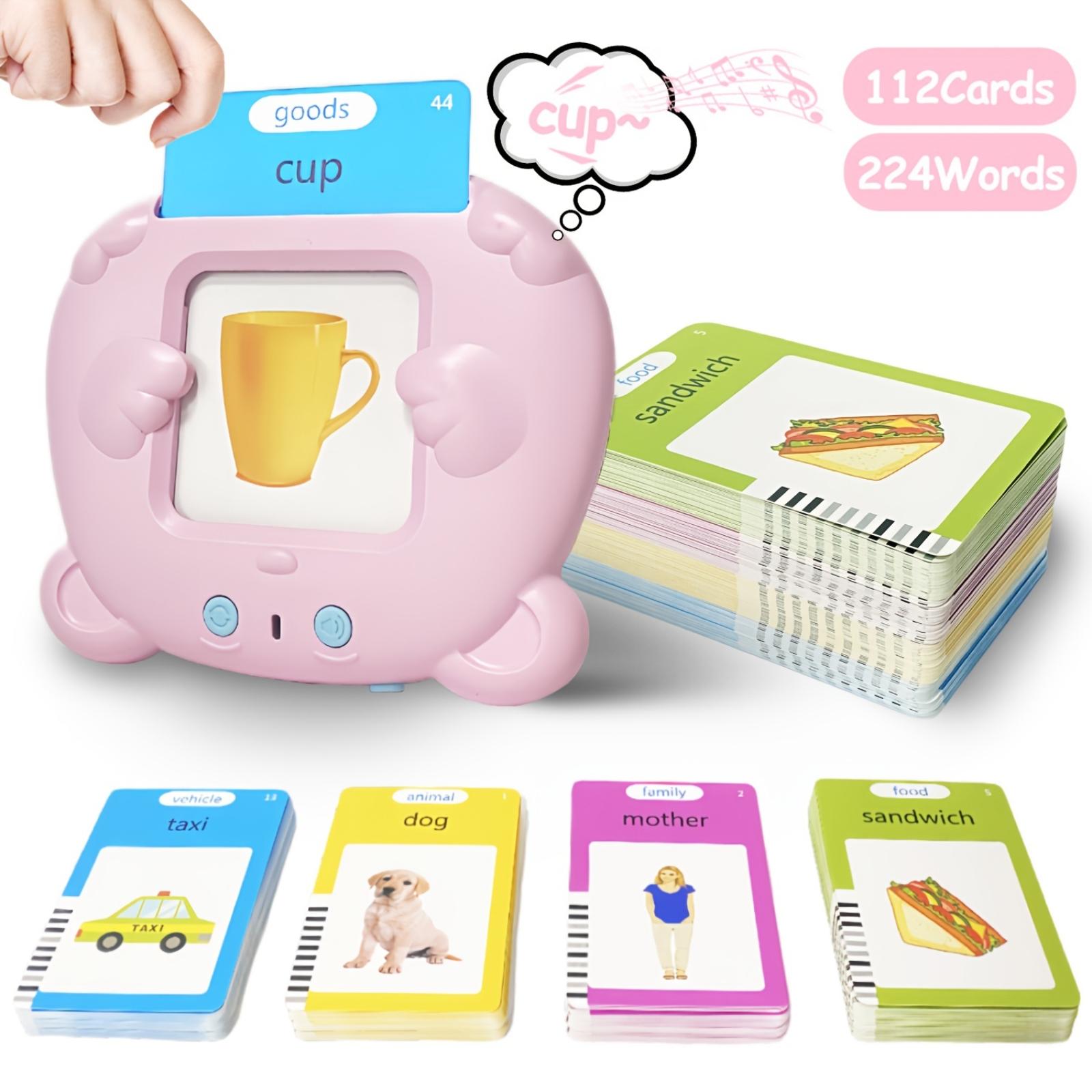 Educational Flash Card Toy with Electronic Card Reader for Language Learning Early Childhood Development Interactive Learning Tool for Kids One Size рожевий
Educational Flash Card Toy with Electronic Card Reader for Language Learning Early Childhood Development Interactive Learning Tool for Kids One Size рожевий