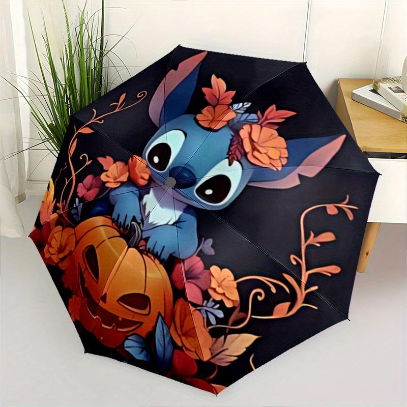 1pc Stitch Halloween Pumpkin Durable Cartoon Folding Umbrella, Portable 3-Fold Compact Umbrella for Men and Women, Suitable for Travel or Da
1pc Stitch Halloween Pumpkin Durable Cartoon Folding Umbrella, Portable 3-Fold Compact Umbrella for Men and Women, Suitable for Travel or Da