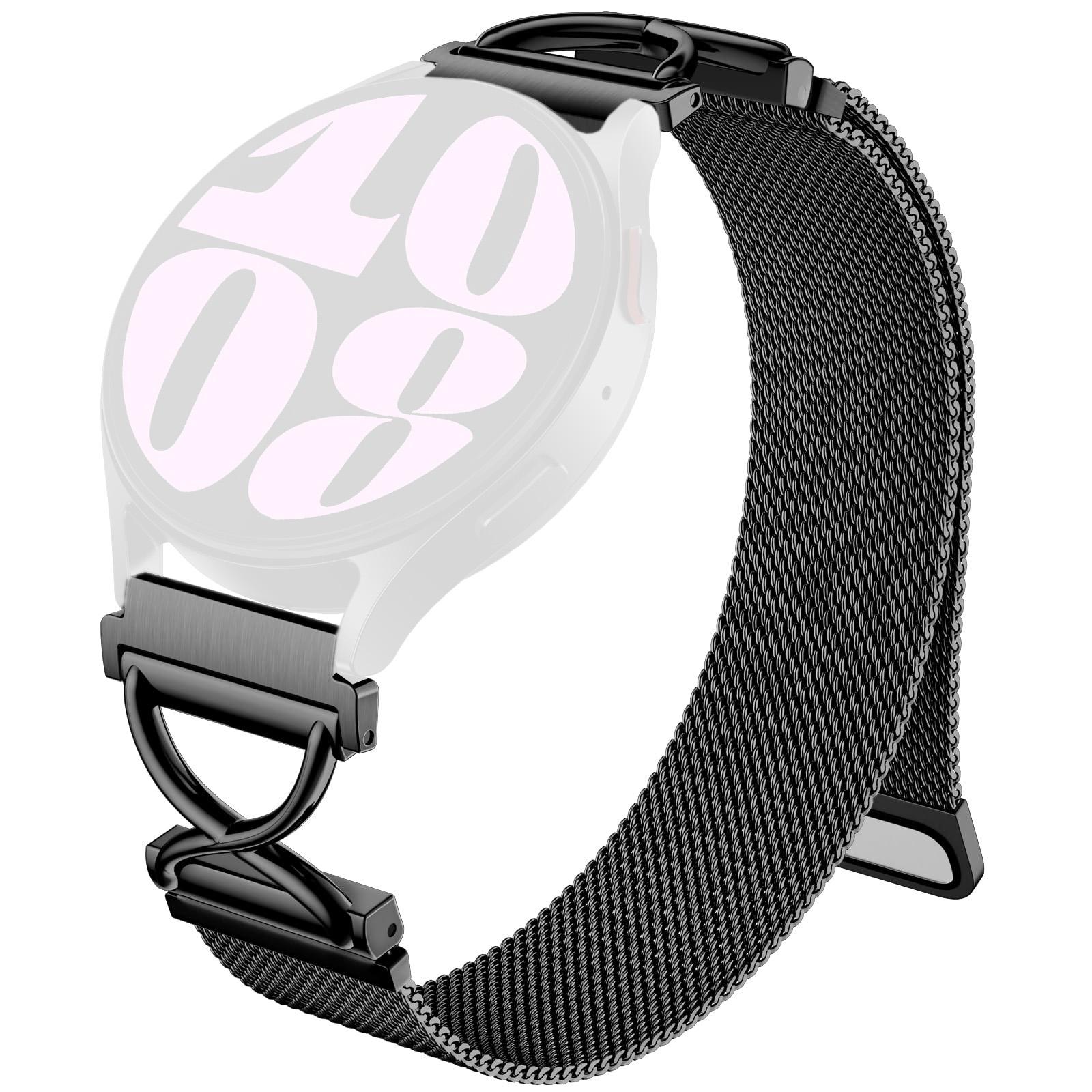 For Samsung Galaxy Watch 42mm Milanese Band Electroplated Stainless Steel Magnetic Watch Strap with X-Shaped Connector Black
For Samsung Galaxy Watch 42mm Milanese Band Electroplated Stainless Steel Magnetic Watch Strap with X-Shaped Connector Black