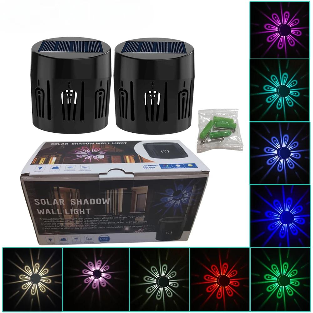 2PCS Solar Outdoor Lights Waterproof Garden Fence Lighting IP65 Decoration Outdoor Wall Fence Lamp with RGB Colorful Flower Shad
2PCS Solar Outdoor Lights Waterproof Garden Fence Lighting IP65 Decoration Outdoor Wall Fence Lamp with RGB Colorful Flower Shad
