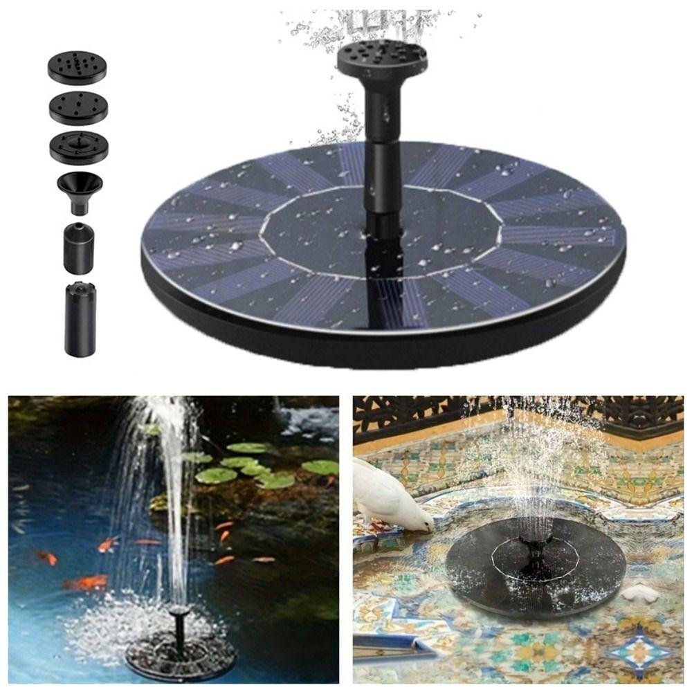 13/16/18cm Floating Solar Powered Water Fountain Bird Bath Fountain For Swimming Pools 13cm
13/16/18cm Floating Solar Powered Water Fountain Bird Bath Fountain For Swimming Pools 13cm