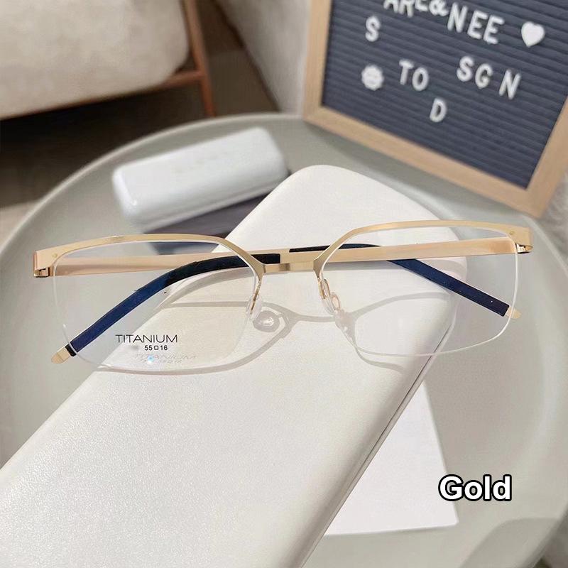 Danish Luxury Brand Reproduction Irregular Half-rim Ultra-light Pure Titanium Eyewear Screwless Design Browline Glasses Frame Demo Lens золотой
Danish Luxury Brand Reproduction Irregular Half-rim Ultra-light Pure Titanium Eyewear Screwless Design Browline Glasses Frame Demo Lens золотой