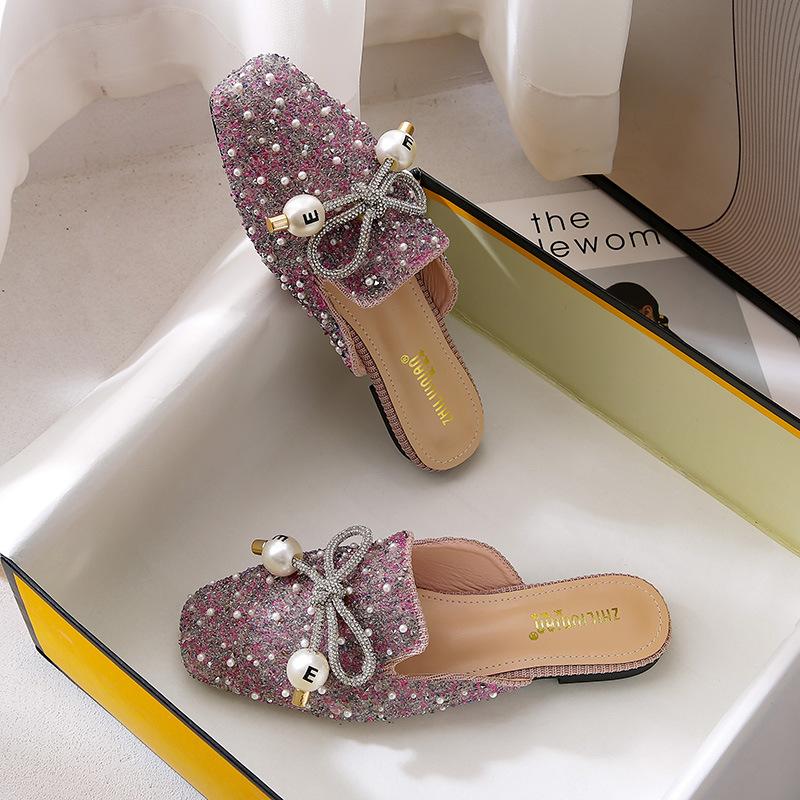 New Baotou half slippers women s summer wear fashionable cool slippers flat-bottomed large-size women s shoes one 33 абрикосовий
New Baotou half slippers women s summer wear fashionable cool slippers flat-bottomed large-size women s shoes one 33 абрикосовий