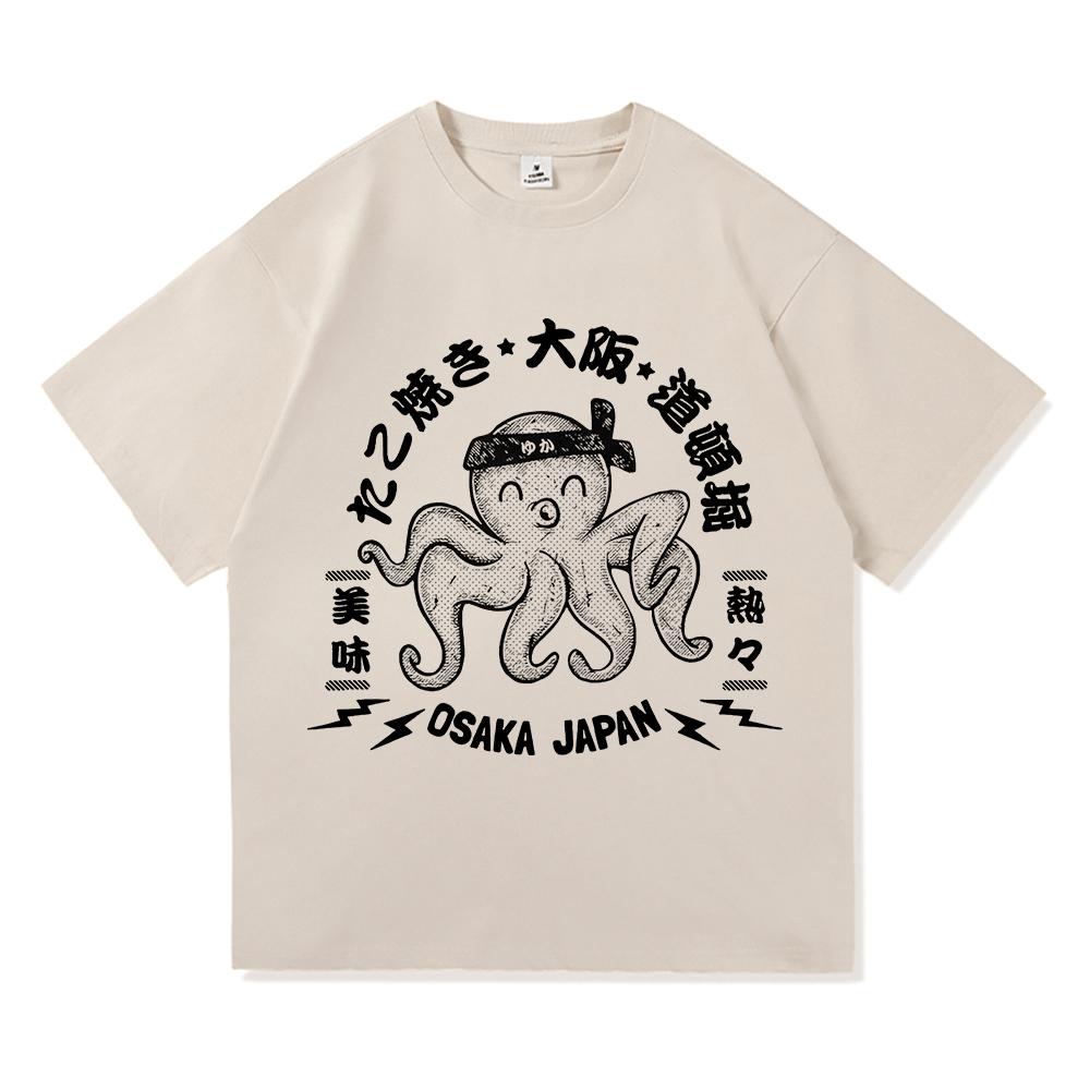 Osaka Dotonbori Drunken Octopus T Shirts Fashion Men Aesthetic Takoyaki Osaka T-Shirt Unisex Japanese Anime Vintage Cotton Tees XXXL
Osaka Dotonbori Drunken Octopus T Shirts Fashion Men Aesthetic Takoyaki Osaka T-Shirt Unisex Japanese Anime Vintage Cotton Tees XXXL