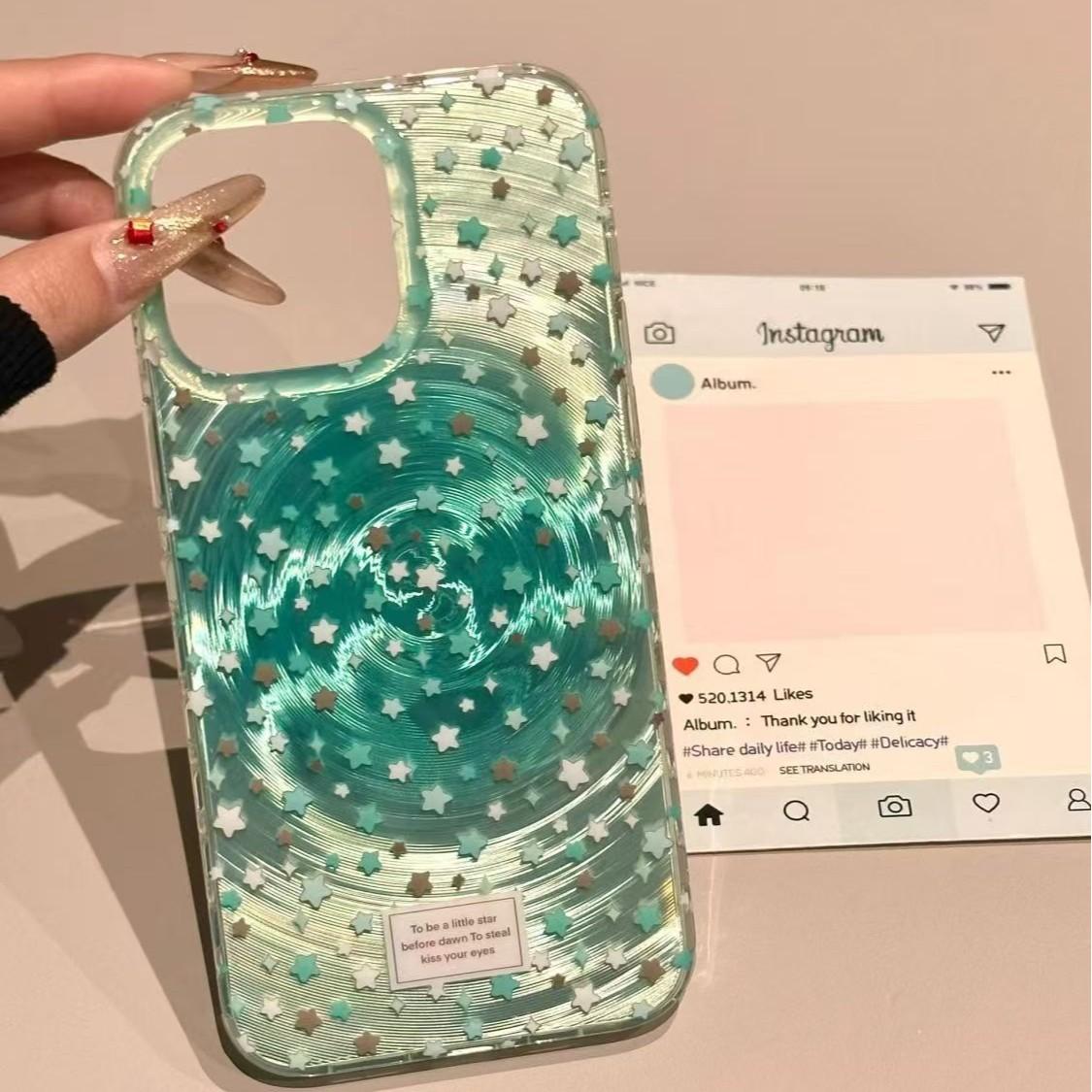 Мятно-зеленая звезда для чехла мобильного телефона iPhone 14/15/16 Чехол для мобильного телефона Apple 13/12/11 XSMAX/XR Apple 17
Мятно-зеленая звезда для чехла мобильного телефона iPhone 14/15/16 Чехол для мобильного телефона Apple 13/12/11 XSMAX/XR Apple 17