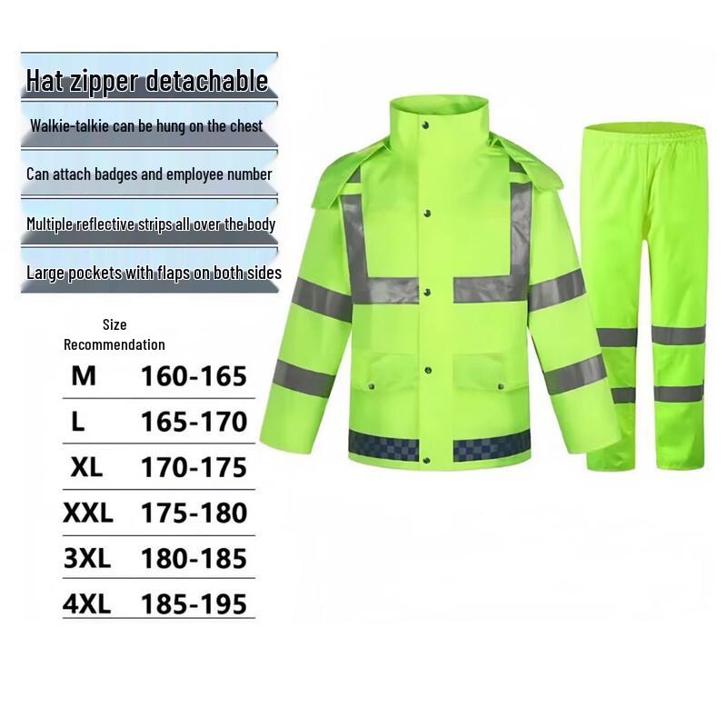 OEING Fluorescent Green Rain Suit
OEING Fluorescent Green Rain Suit