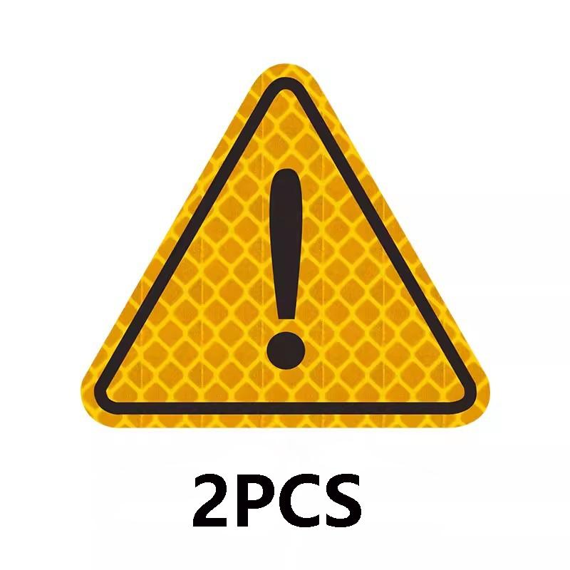 2/4pcs Triangle Reflective Safety Stickers, Suitable for Car Truck Motorcycle Reflector Decor Night Safety Driving Warning Mark
2/4pcs Triangle Reflective Safety Stickers, Suitable for Car Truck Motorcycle Reflector Decor Night Safety Driving Warning Mark