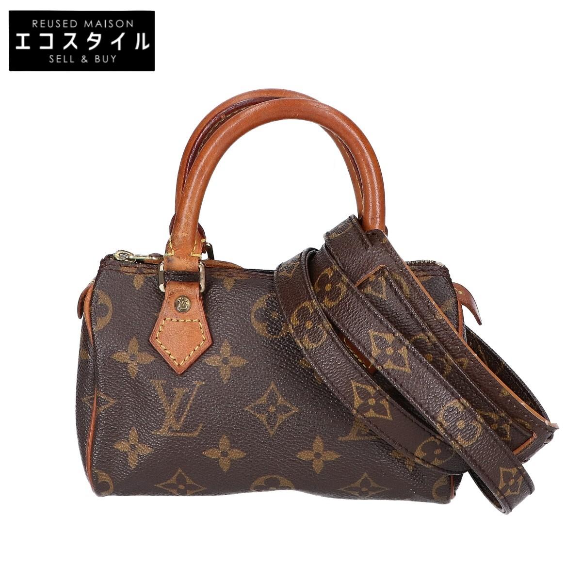 LOUIS VUITTON M41534 Mini Speedy Handbag with Shoulder Strap Shoulder bag MonogramUsed
LOUIS VUITTON M41534 Mini Speedy Handbag with Shoulder Strap Shoulder bag MonogramUsed