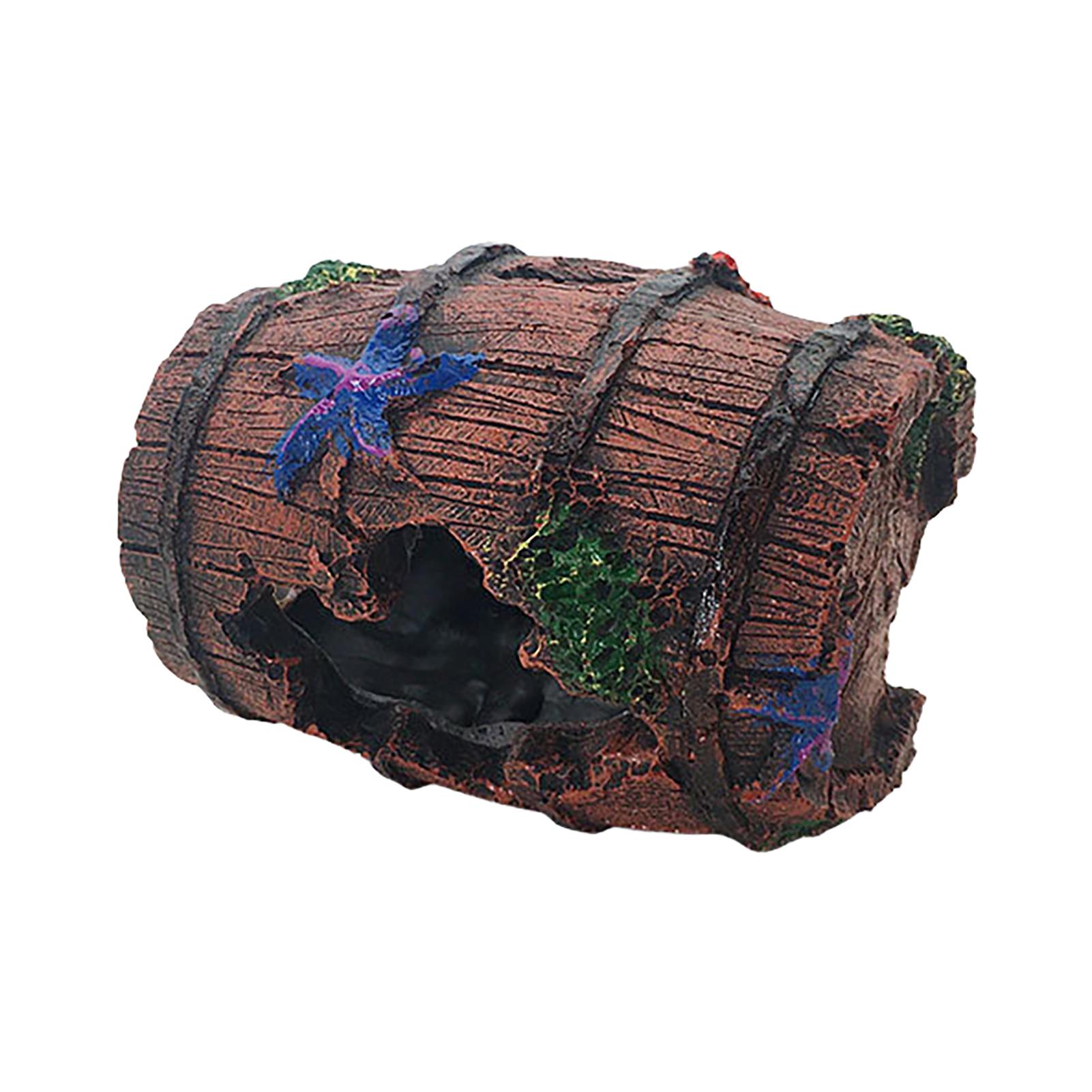 Fish Tank Decoration Barrel Cave Shelter for Small Fish Marine Aquarium Ornament Resin Fish Tank Decor Cave Hideout 10cm
Fish Tank Decoration Barrel Cave Shelter for Small Fish Marine Aquarium Ornament Resin Fish Tank Decor Cave Hideout 10cm