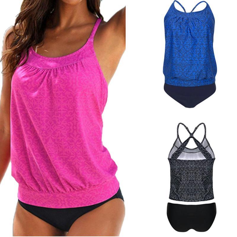 Консервативный танкини, набор сзади, крест, женские купальные костюмы с принтом, пляжная одежда S синий 
Консервативный танкини, набор сзади, крест, женские купальные костюмы с принтом, пляжная одежда S синий