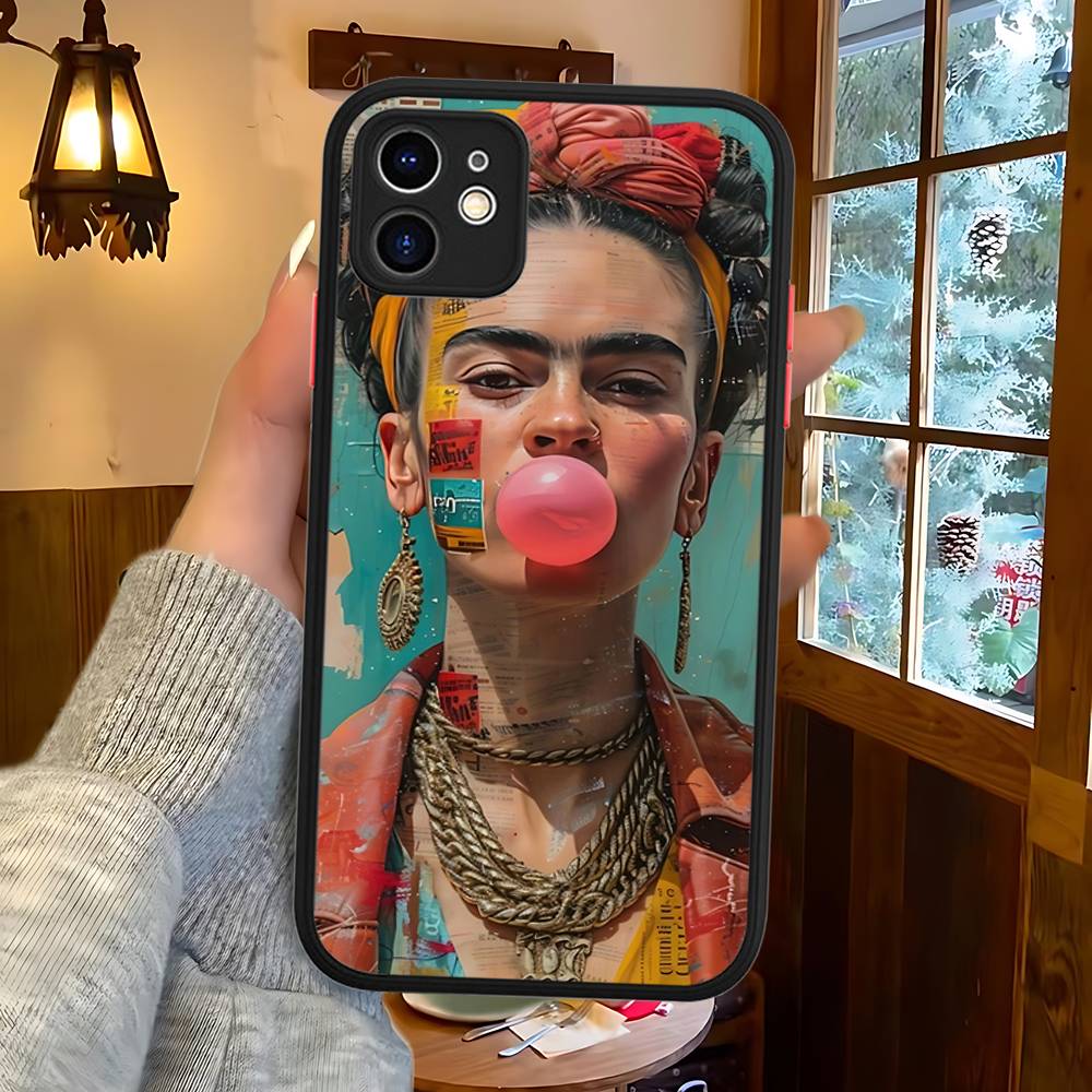 Fashion F-Frida K-KahlosS For IPhone 16 15 14 Plus 13 12 11 Pro Max X XS MAX Matte Color Aesthetic Phone Cover iphone 16pro max
Fashion F-Frida K-KahlosS For IPhone 16 15 14 Plus 13 12 11 Pro Max X XS MAX Matte Color Aesthetic Phone Cover iphone 16pro max