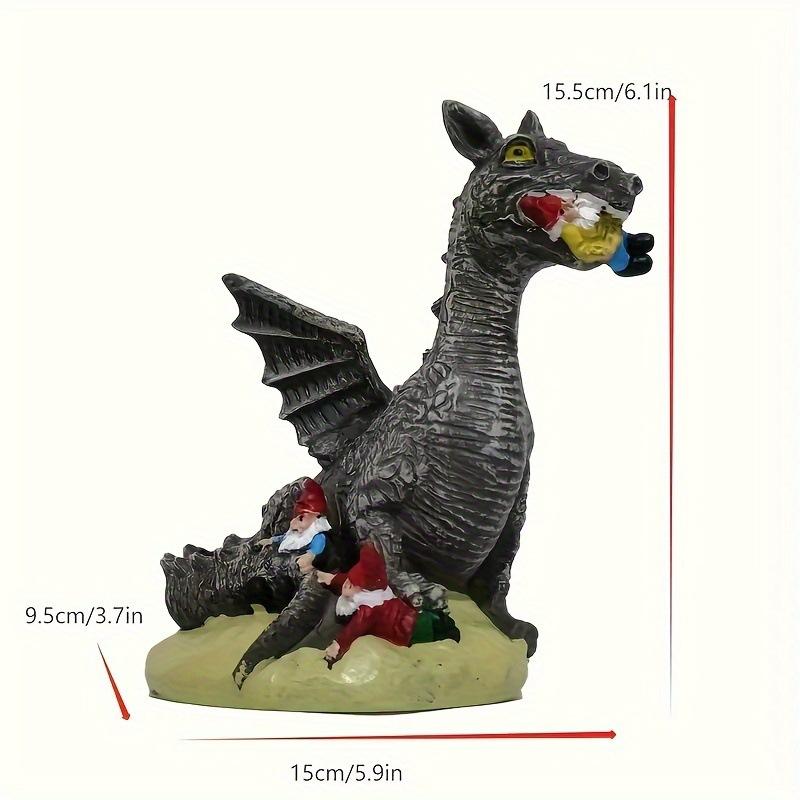 Динозавр Ранение Креативные Изделия Из Смолы Двор Сад Интересные Зеленые Растения Украшения Домашний Рабочий Стол Маленькие Украшения