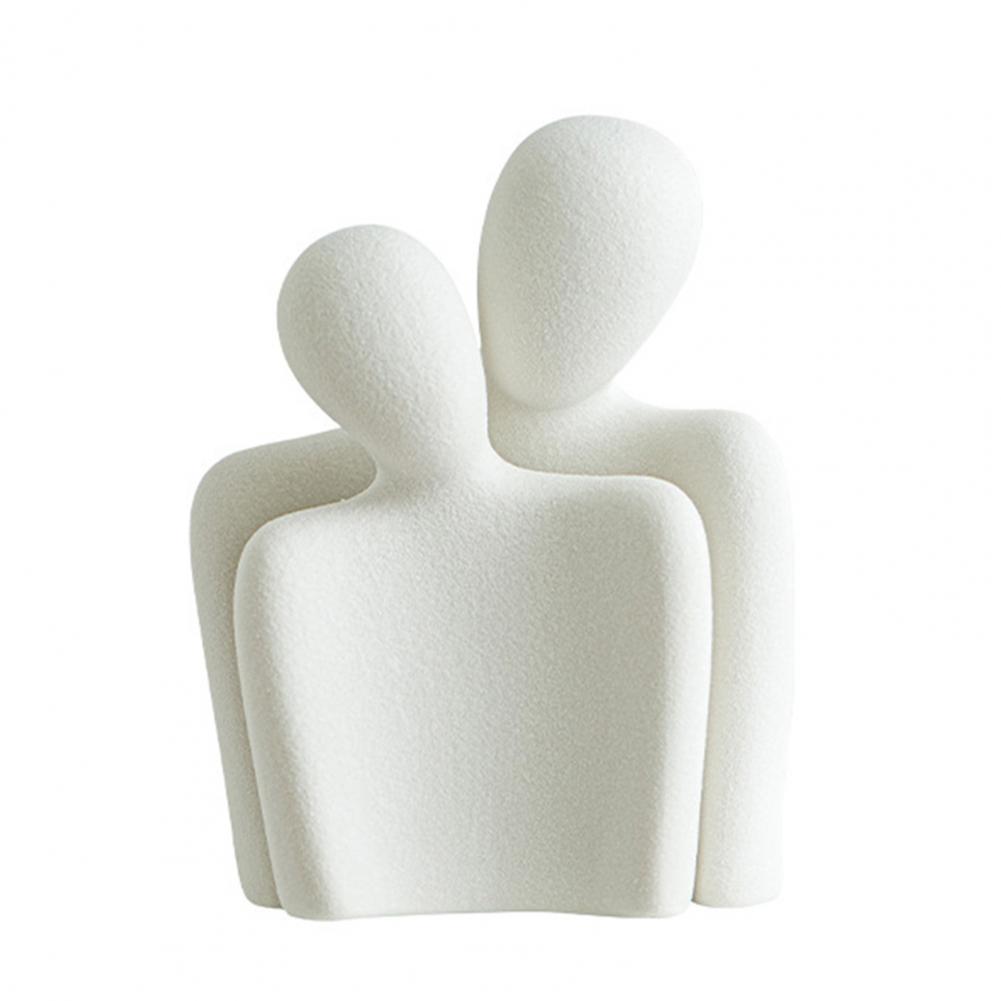 Embracing Couple Statue Abstract Couple Ornament Abstract Hugging Couple Statue Ceramic Figurine Lover Sculpture for Wedding
Embracing Couple Statue Abstract Couple Ornament Abstract Hugging Couple Statue Ceramic Figurine Lover Sculpture for Wedding