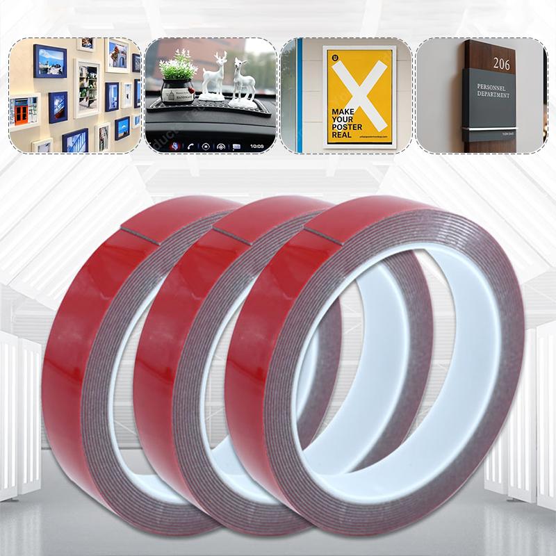 6mm*3m Waterproof Oil Proof Mildew Proof Used For Automobiles Multipurpose Acrylic Double-sided Tape 1pc
6mm*3m Waterproof Oil Proof Mildew Proof Used For Automobiles Multipurpose Acrylic Double-sided Tape 1pc