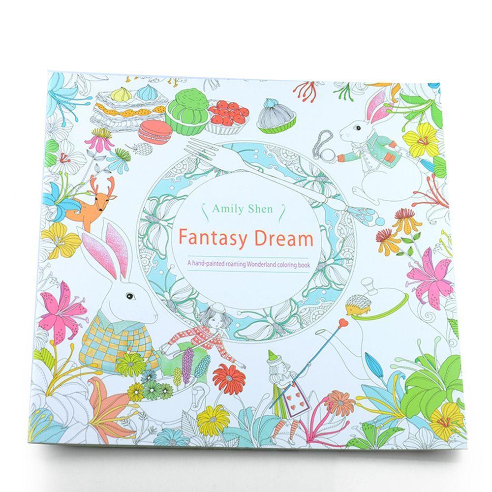 Mixed Colouring Kill Time Relieve Stress Hand Painted Drawing Painting Books Coloring Book Graffiti Enchanted Forest
Mixed Colouring Kill Time Relieve Stress Hand Painted Drawing Painting Books Coloring Book Graffiti Enchanted Forest