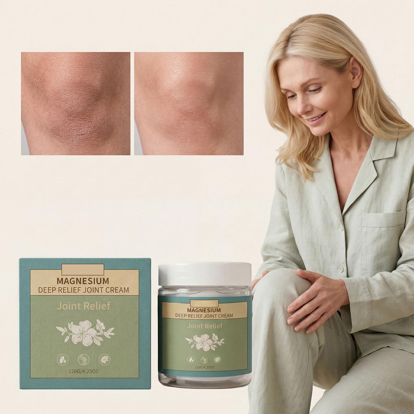 Magnesium Deep Relief Joint Cream Natural Formula for Joint Support and Muscle Comfort Non-Greasy Absorbing Cream for Daily Use One Size зелёный
Magnesium Deep Relief Joint Cream Natural Formula for Joint Support and Muscle Comfort Non-Greasy Absorbing Cream for Daily Use One Size зелёный