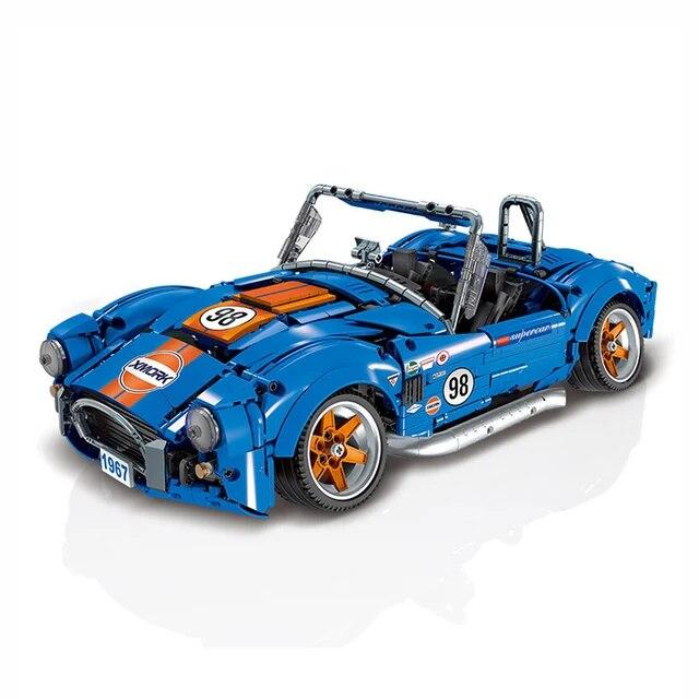 Shelby Cobra 427 Hypercar MOC 022025-1, классическая ретро модель спортивного автомобиля, строительные блоки, кирпичи, креативный набор игрушек для детей, подарок для мальчиков белый
Shelby Cobra 427 Hypercar MOC 022025-1, классическая ретро модель спортивного автомобиля, строительные блоки, кирпичи, креативный набор игрушек для детей, подарок для мальчиков белый