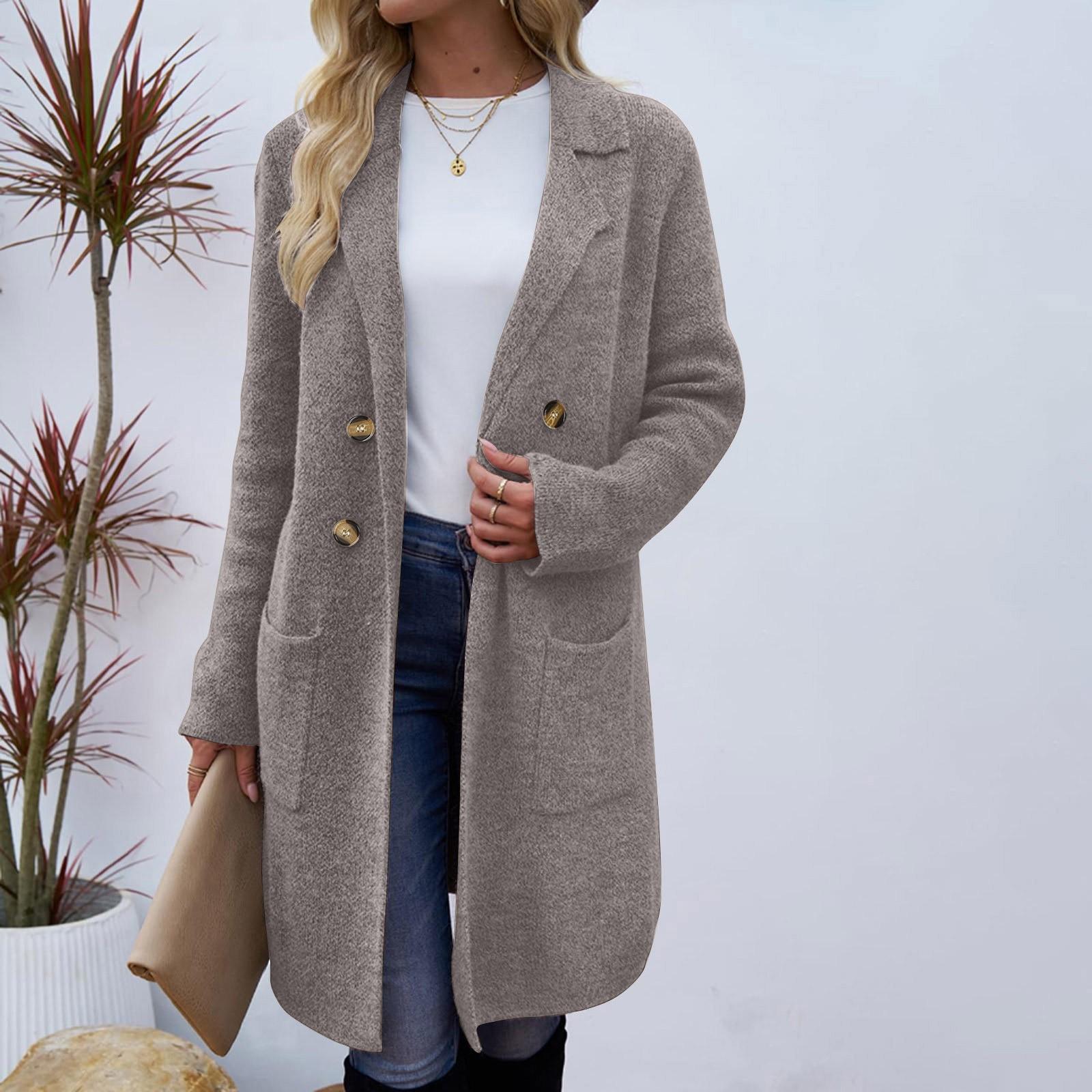 Women s Fashionable All-match Mid-length Woolen Coat XXL
Women s Fashionable All-match Mid-length Woolen Coat XXL