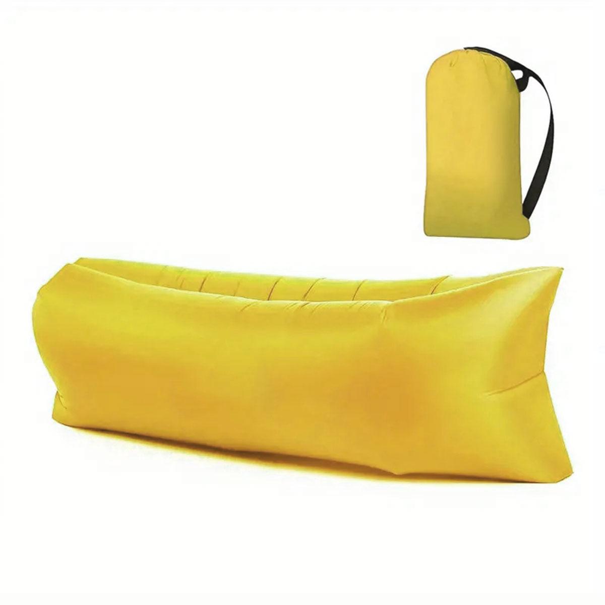 Relax In Comfort: Inflatable Lounger Air Sofa Hammock - Portable, Waterproof & Leakproof - Perfect For Backyard, Beach, Camping жовтий
Relax In Comfort: Inflatable Lounger Air Sofa Hammock - Portable, Waterproof & Leakproof - Perfect For Backyard, Beach, Camping жовтий