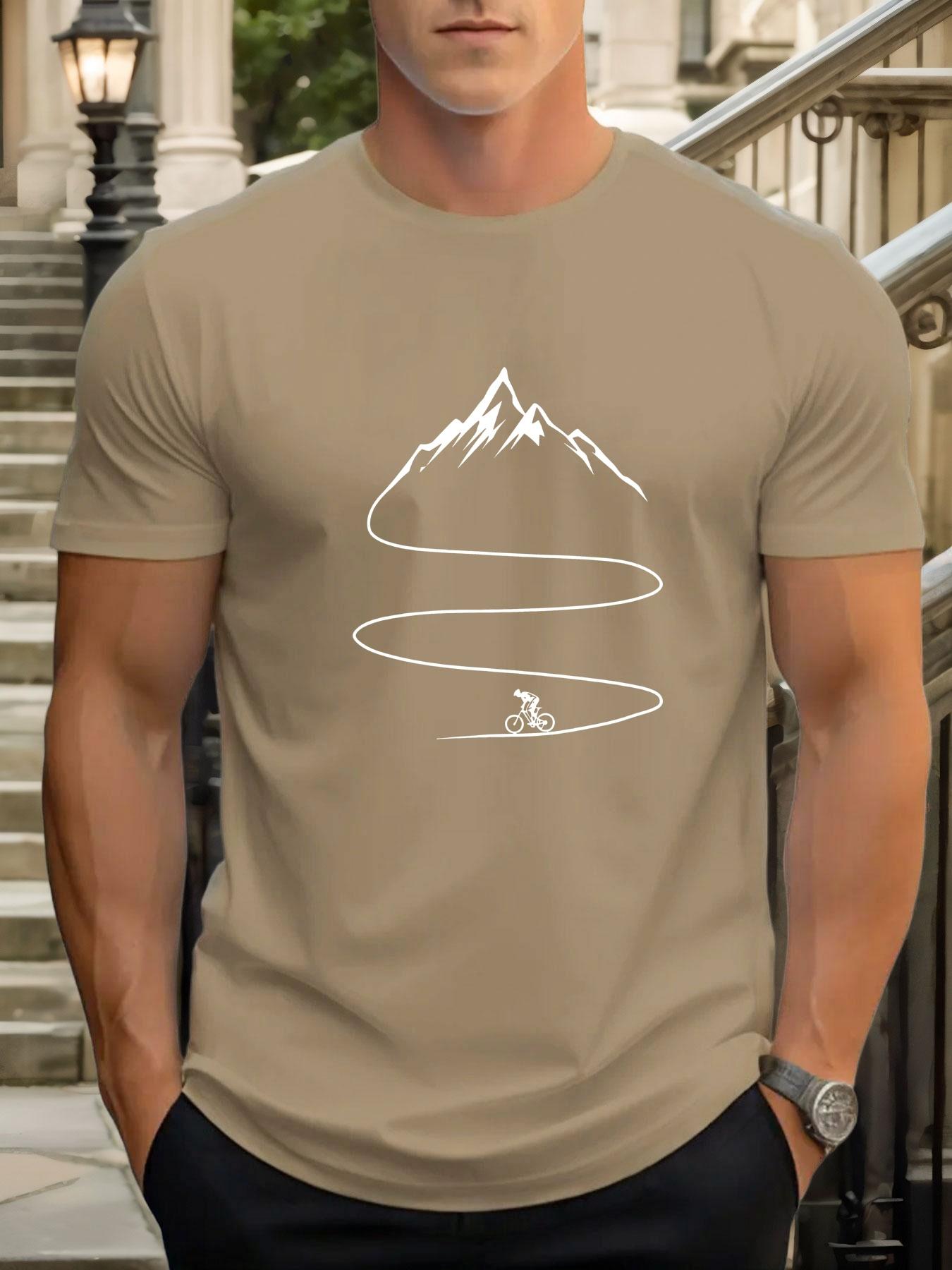 Fashionable Bicycle Hiking Pattern Printed T-shirts Casual Loose Short Sleeved Tops Sports Summer Men s Sports Round Neck Clothing XXL
Fashionable Bicycle Hiking Pattern Printed T-shirts Casual Loose Short Sleeved Tops Sports Summer Men s Sports Round Neck Clothing XXL