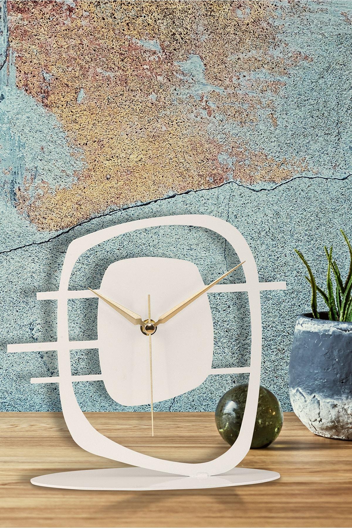 Muyika Maceire Белые металлические декоративные настольные часы 24x22см Mms-m 24x22 
Muyika Maceire Белые металлические декоративные настольные часы 24x22см Mms-m 24x22