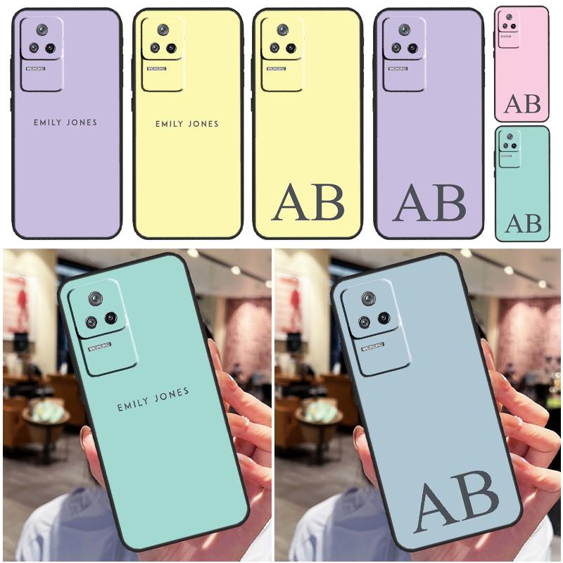 Персонализированный чехол с пастельным именем для Xiaomi 12 Lite 11 13 11T 12T Pro 12S Ultra POCO X4 Pro M4 X3 F4 GT F3 M5 Mi 11 Pro
Персонализированный чехол с пастельным именем для Xiaomi 12 Lite 11 13 11T 12T Pro 12S Ultra POCO X4 Pro M4 X3 F4 GT F3 M5 Mi 11 Pro